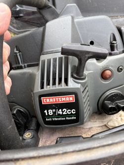 Craftsman Chainsaw And Case Needs Work 