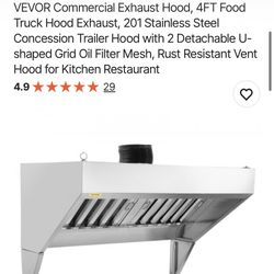 Commercial Exhaust Hood 