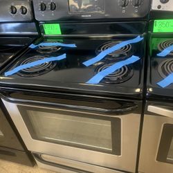 Frigidaire Coil Type Eletric Stove Stainless Steel Working Perfectly 4 Months Warranty 