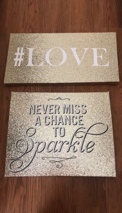 Bedroom canvas frames