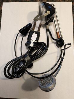 Antique telephone operator headset