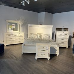 White King 4PC Bedroom Set 