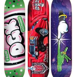 Skateboard Decks Available for Purchase