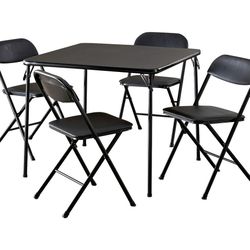 5 Piece Card Table Set 