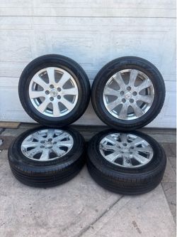 16 inch Toyota Camry and Avalon wheels with Semi New Tires