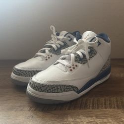 Air Jordan 3 Retro GS 'Washington Wizards' Size 6.5 Lightly Used
