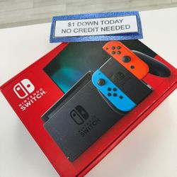 Nintendo Switch V2 Gaming Console - 90 Day Warranty - Payments Available With $1 Down 