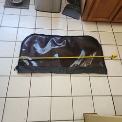 Jeep wrangler Rear Window Plastic Tinted