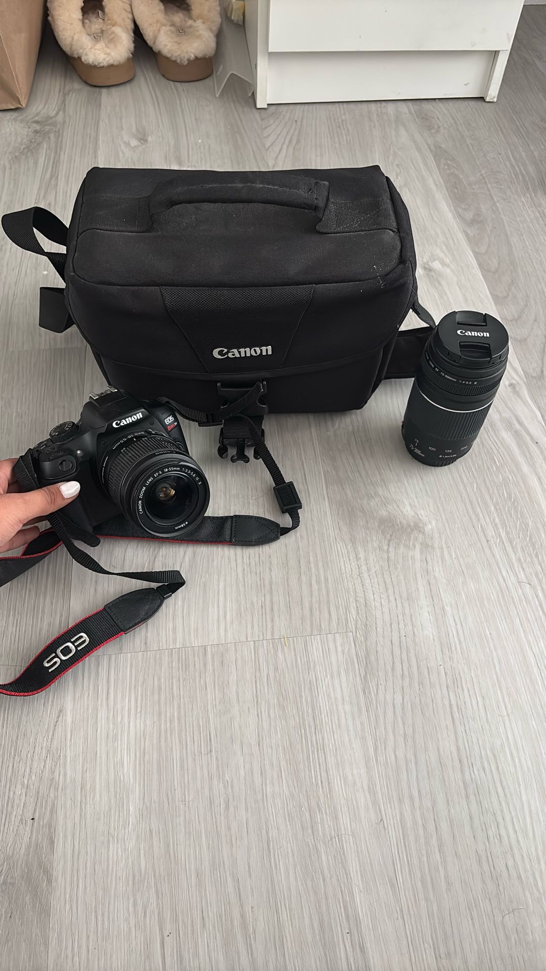 Canon Rebel T6 Camera & Lens