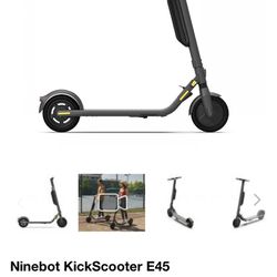 ninebot KickScooter E45 powered by SEGWAY