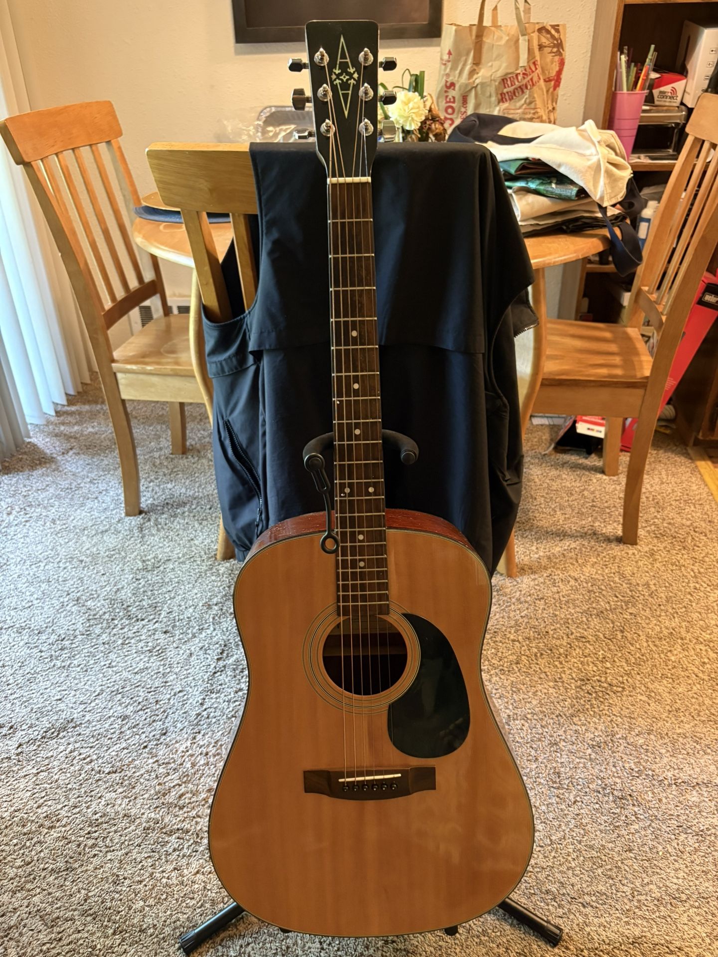 Alvarez Regent 5224 Acoustic Guitar with Case. 1994