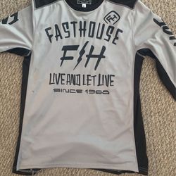 Grey Fasthouse Size L Jersey 