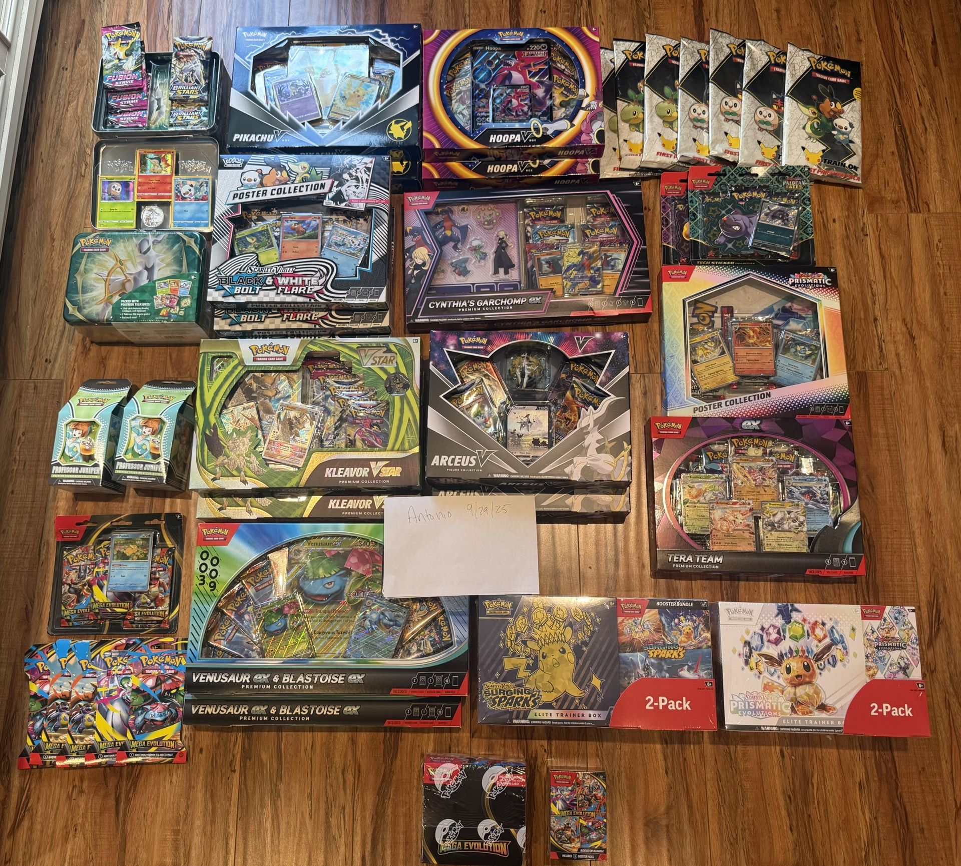 Pokemon Lot - Brilliant Stars, Mega Evolution, Black and White, Prismatic, Fusion Strike, Surging!