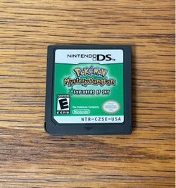 Pokemon Mystery Dungeon Explorers of Sky for Nintendo DS 3DS video game console system XL 2DS Lite Explorer