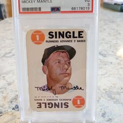 '68 Topps Game Mickey Mantle Baseball Card Plus More!