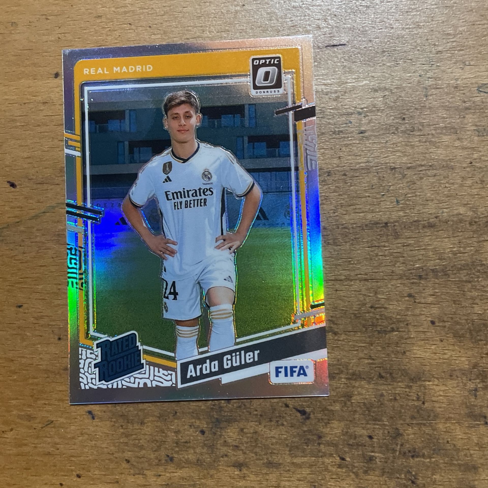 2024 DONRUSS FIFA ARDA GULER SILVER RATED ROOKIE 