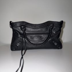 Balenciaga Le City First leather tote bag