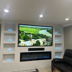 Media Accent Wall