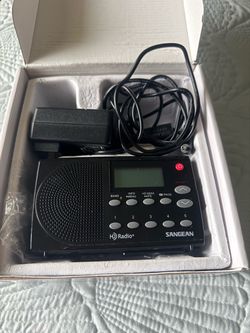 Sangean HD Radio Portable Radio with Power Adapter