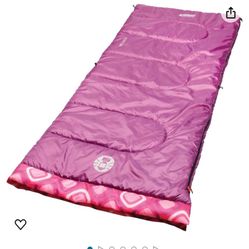 Girls Coleman Sleeping bag 