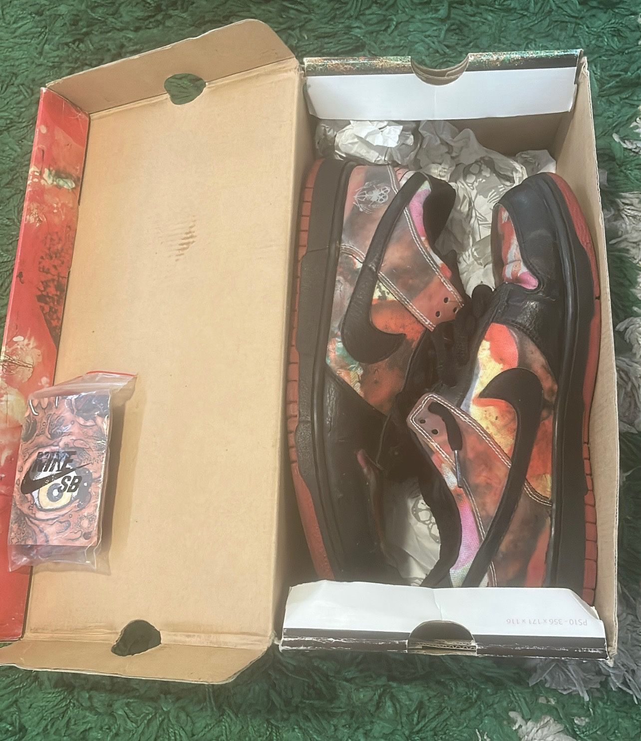 Nike Dunk Low Sb Pushhead Size 9.5