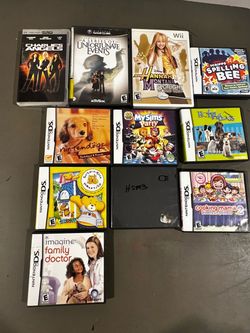 Assorted Nintendo DS, PSP, GameCube, WII, GameBoy Advance Games