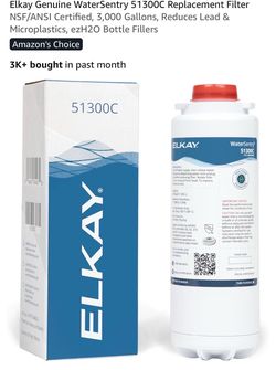 NEW WaterSentry 51300C Replacement Water Filter