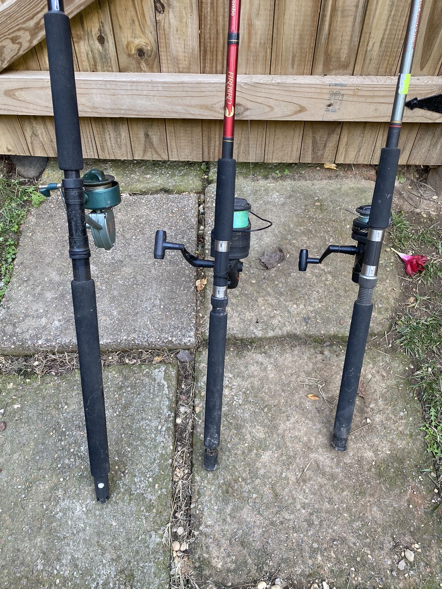 Fishing rods and reels