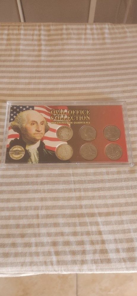 Oval Office Collection Quarters, Half Dollars, & Full Dollars