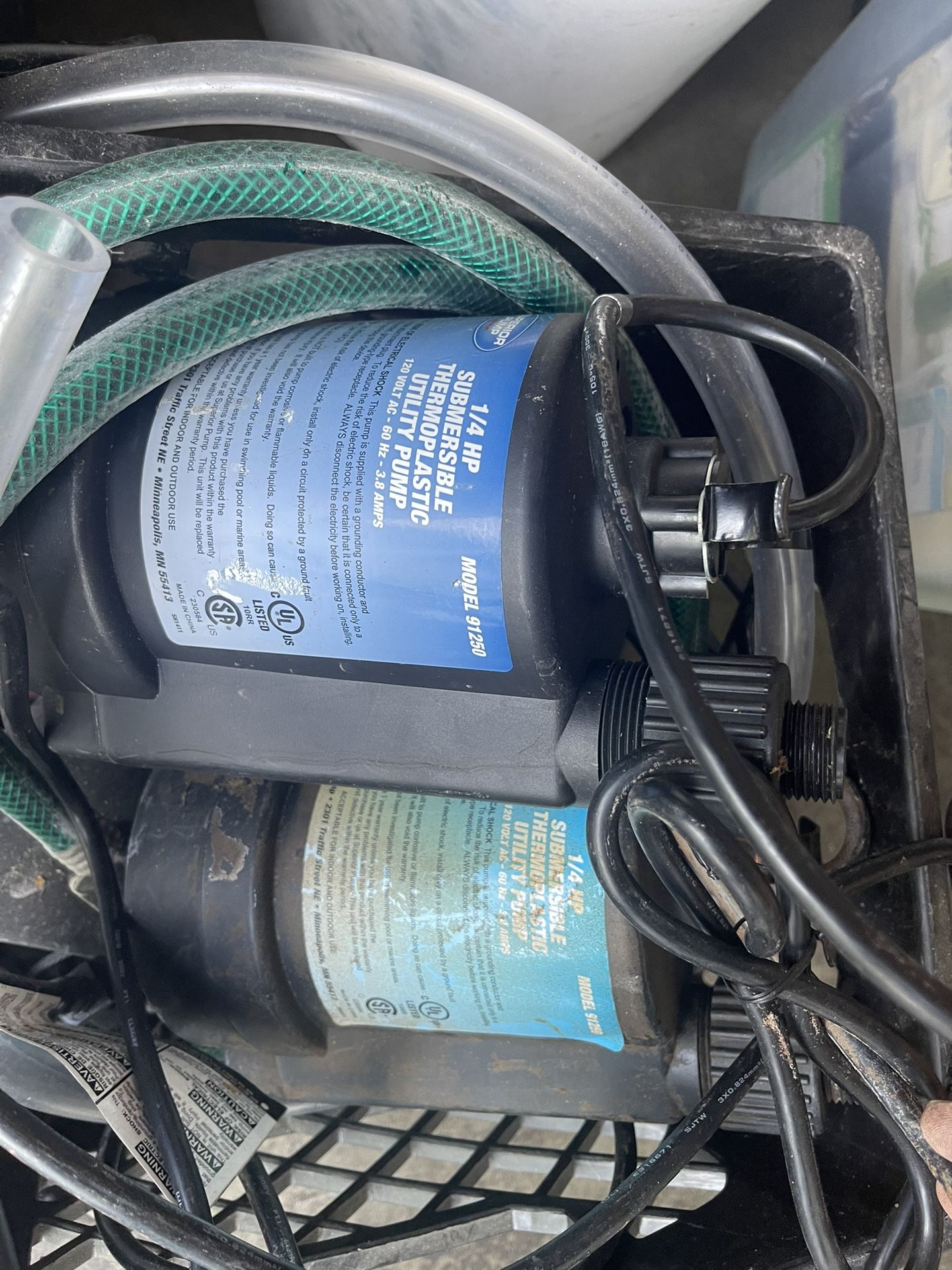 Sump Pump Water Pumps Grow Room