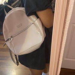 pink guess purse/backpack