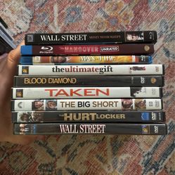 DVD’s/Blu-rays For sale