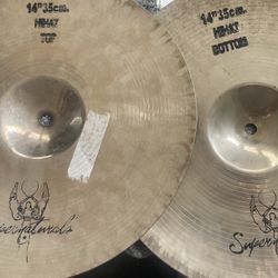 Drum Set Hi Hats, Supernaturals Aura..14” $95