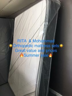 brand new orthopedic mattress set