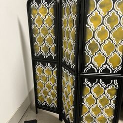 3-Panel Folding Room Divider 