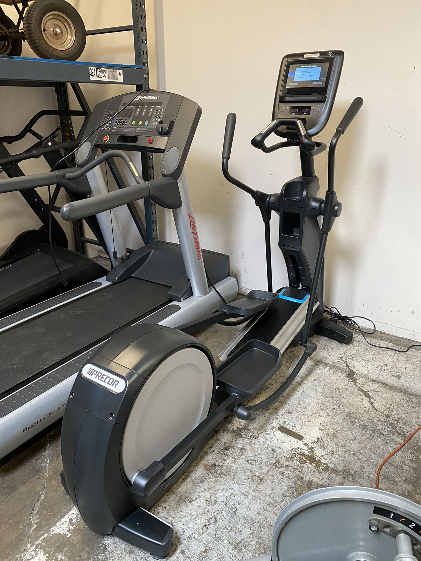 Precor EFX 885 Elliptical, Commercial Gym Equipment