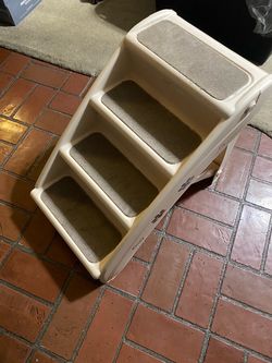 Four Step Foldable Pet Stair