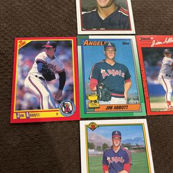 5) Anaheim Angels Jim Abbott Rookie Cards for Sale in West Covina, CA -  OfferUp