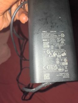 Genuine Dell 130W Laptop Charger - AC Power Adapter