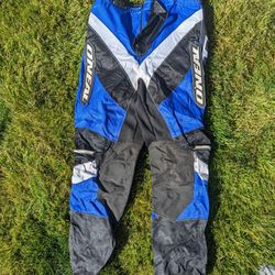 O'Neal Motorcycle Pants Blue 32