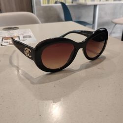 Double CC Crystal Channel Sunglasses 