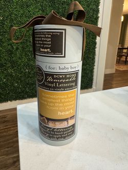 Removable Vinyl lettering