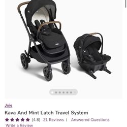 Kava And Mint Latch Travel System