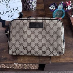 Gucci Canvas Waist Belt Bag