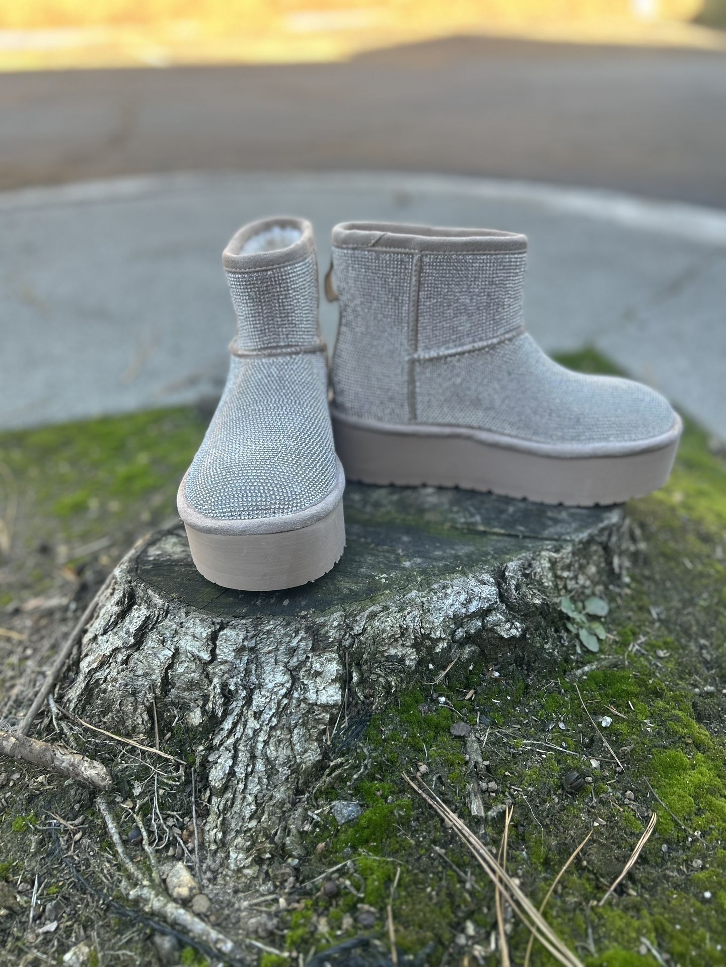 Madden Girl Womens Ease R Faux Fu Slip On Winter & Snow Boots