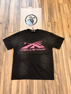 Hellstar Black Graphic T-Shirt