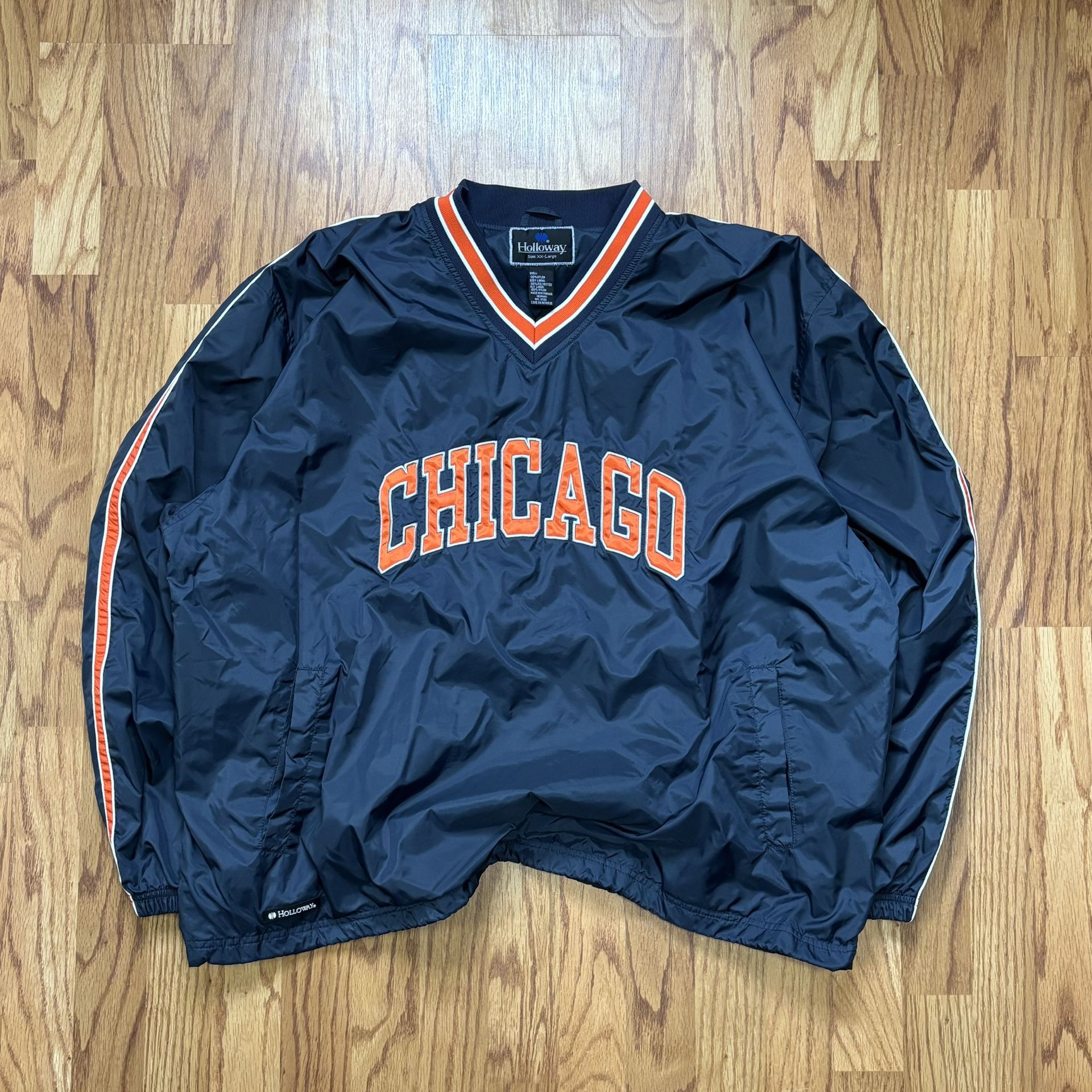 Chicago Cubs Navy Windbreaker