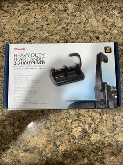 Heavy Duty Hole Punch