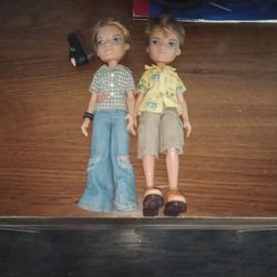Two Original Bratz Boy Dolls In Mint Condition. $15 OBO. 