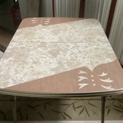 Retro MCM Dining Table Formica Top